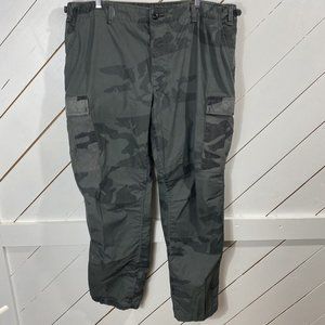 MSI Cargo Pants Mens Large Regular Green Hunting Adjustable